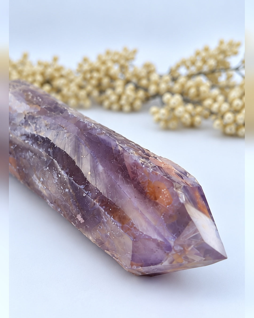Rohe Amethystspitze – Naturkristall & Unikat in Violett