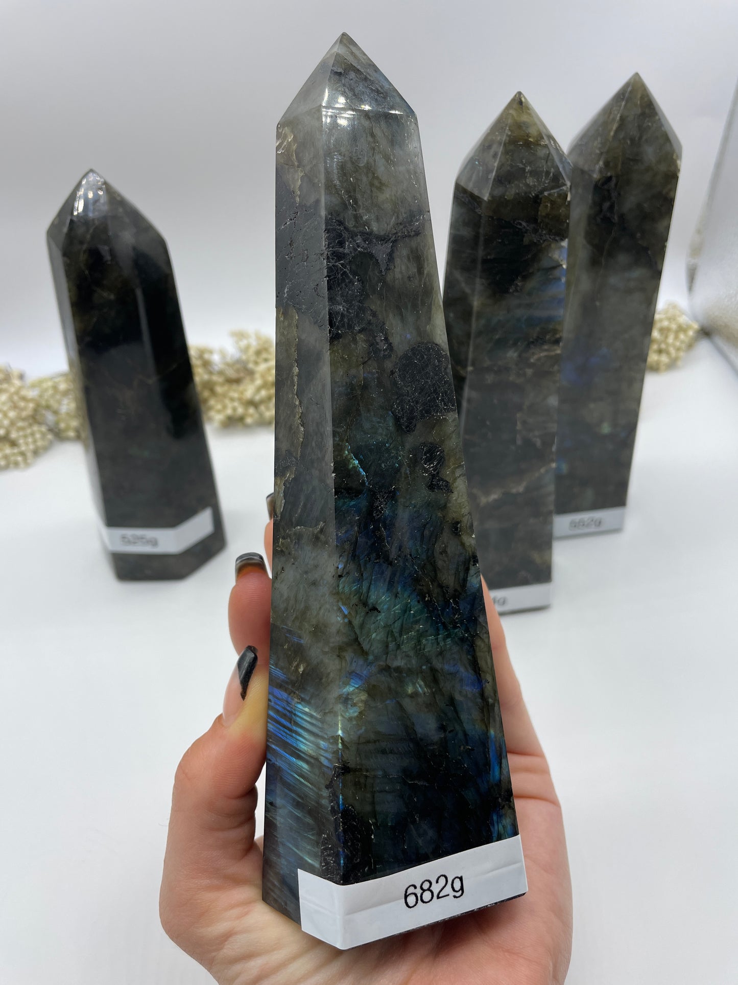 Labradorit Obelisk