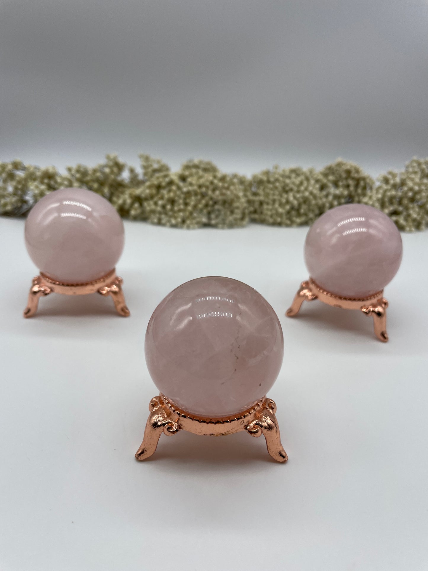 Feng Shui Rosenquarzkugel