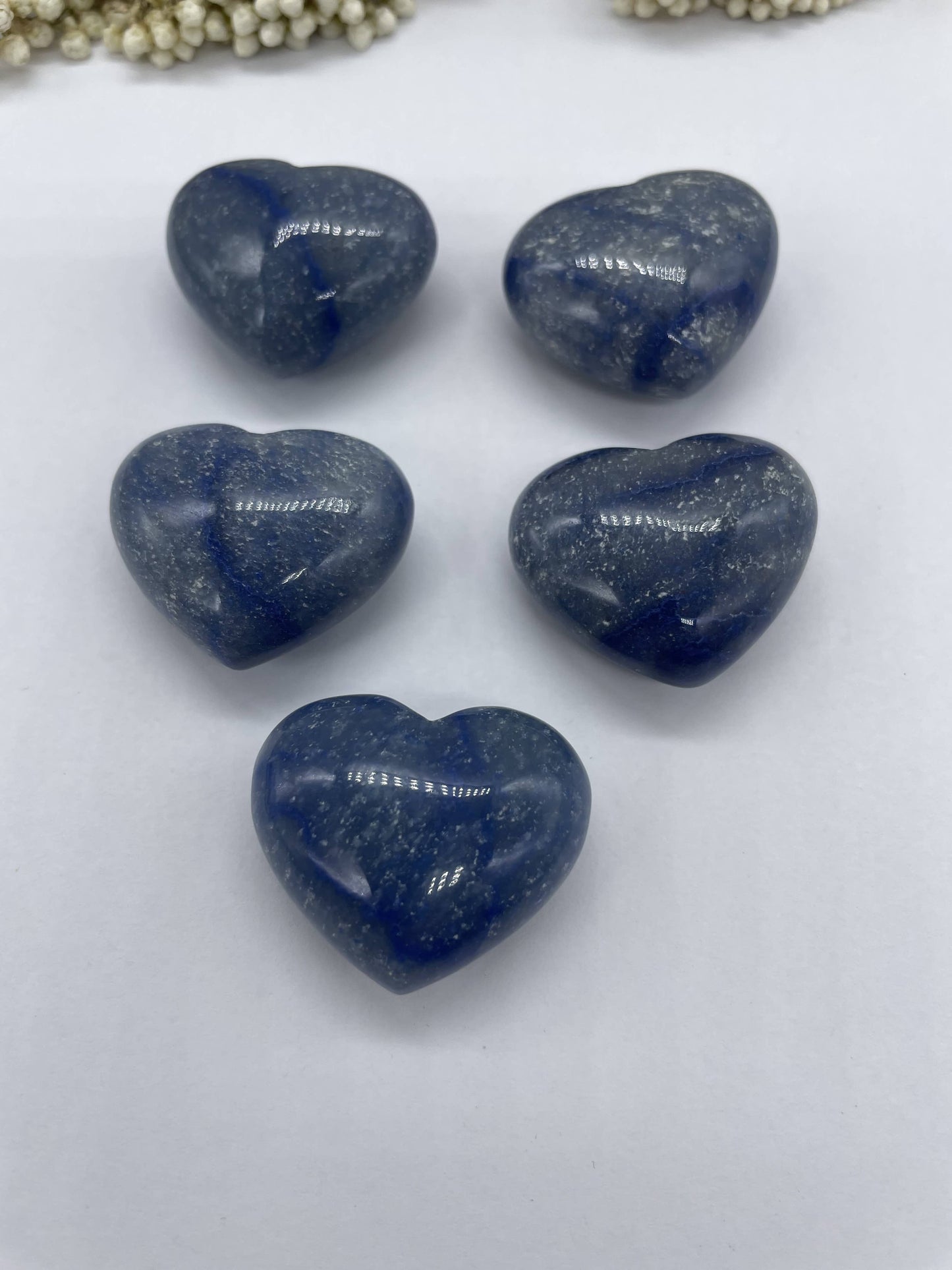Blauquarz Herzen