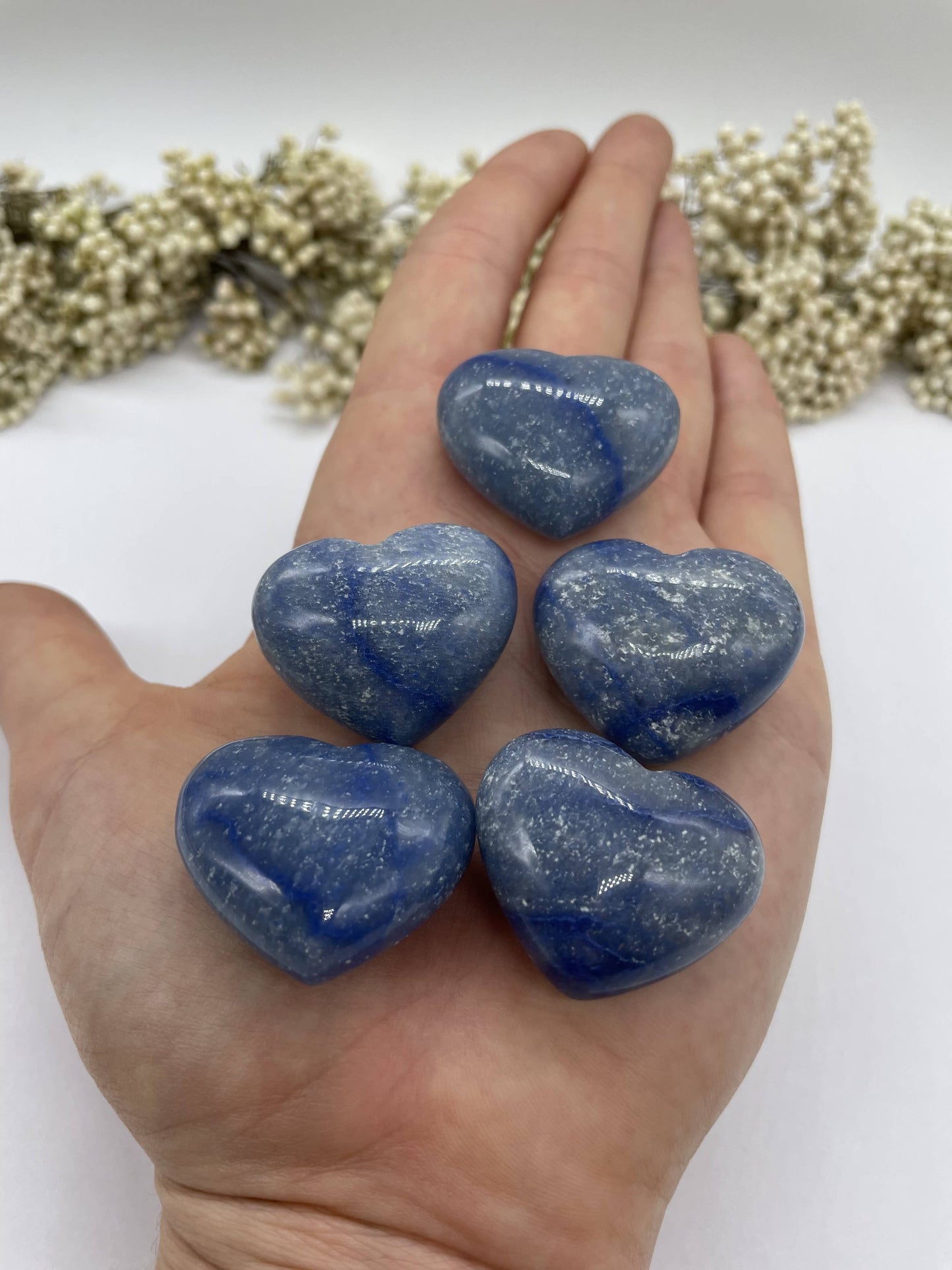 Blauquarz Herzen