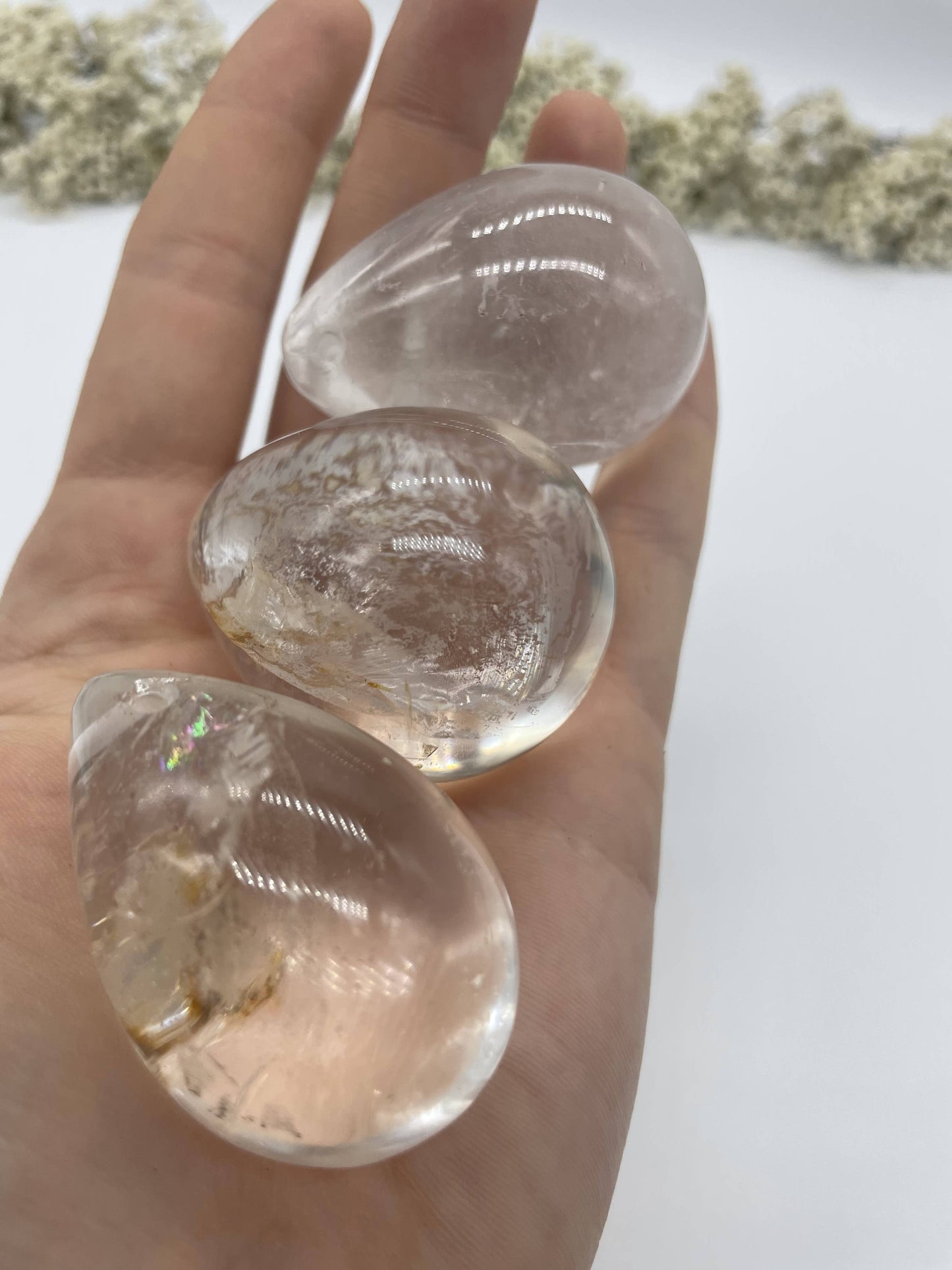 Bergkristall Yoni Eggs klein