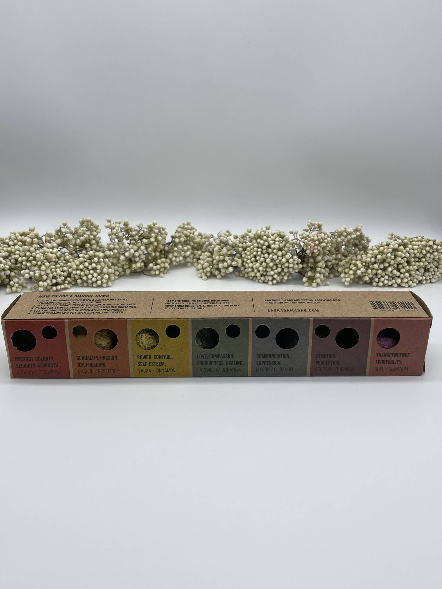 7 Chakra Smudge Bombs
