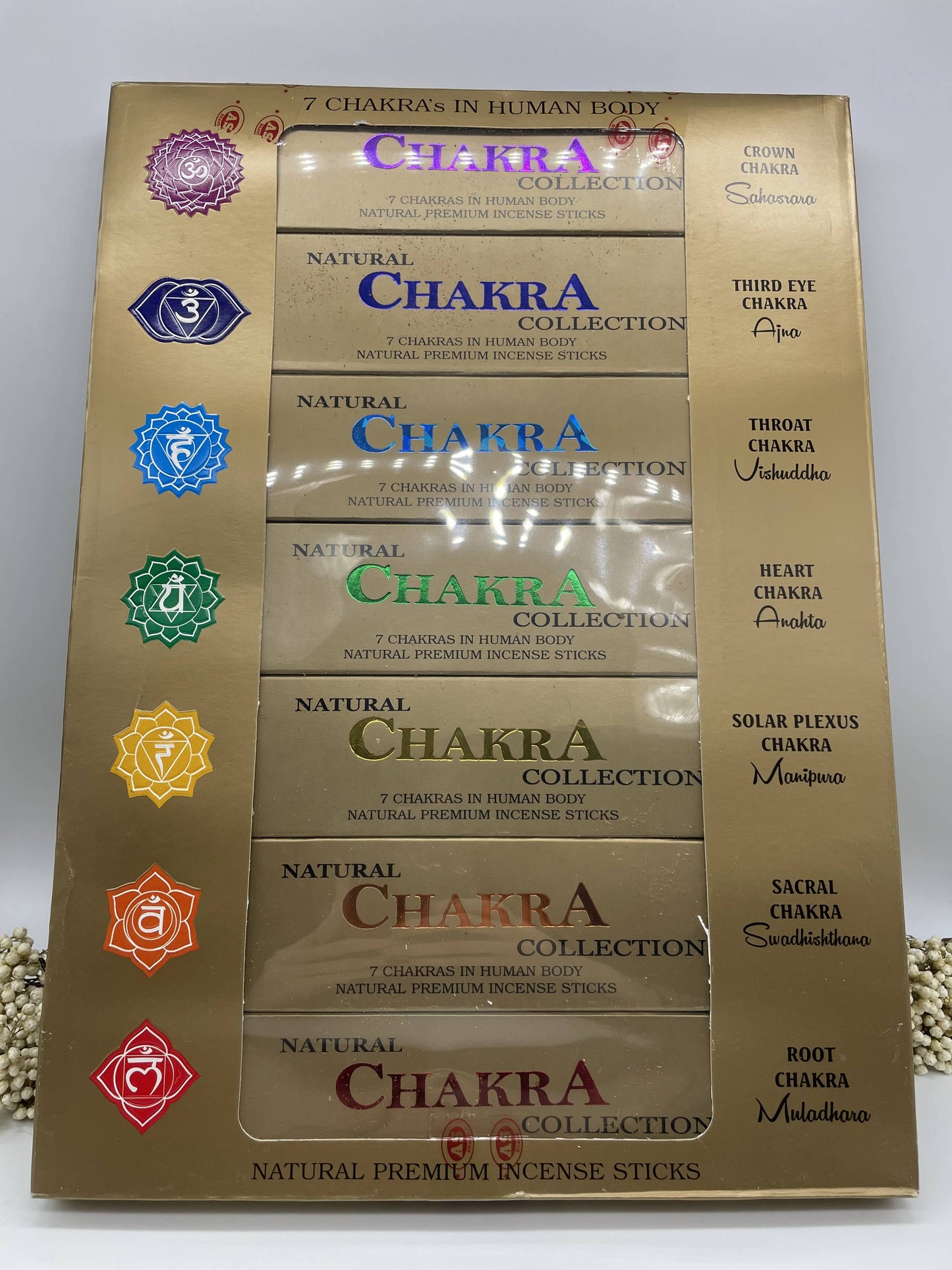 Weihrauchkollektion 7 Chakren