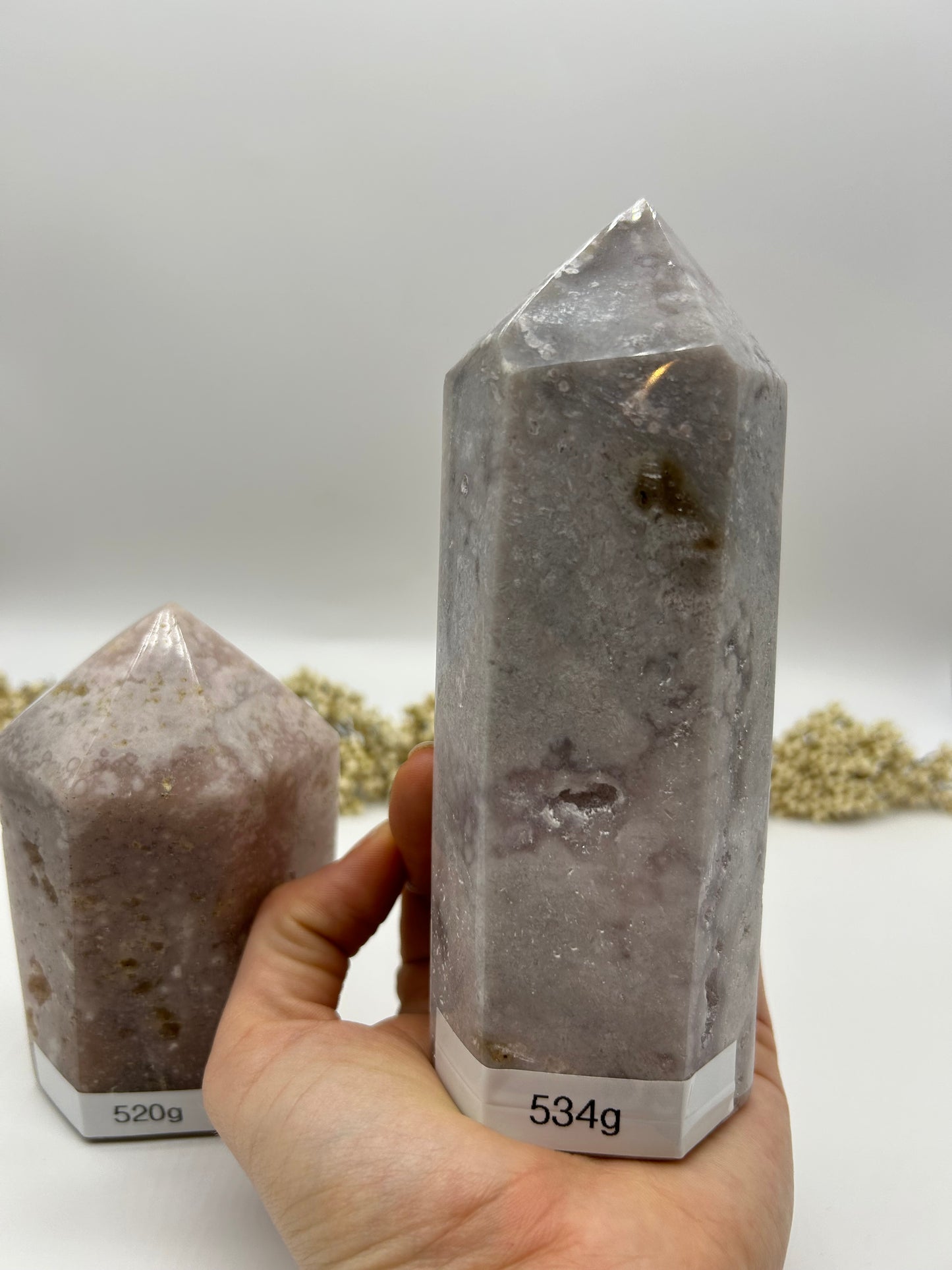 Kirschblüten Chalcedon Spitzen