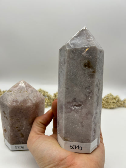 Kirschblüten Chalcedon Spitzen