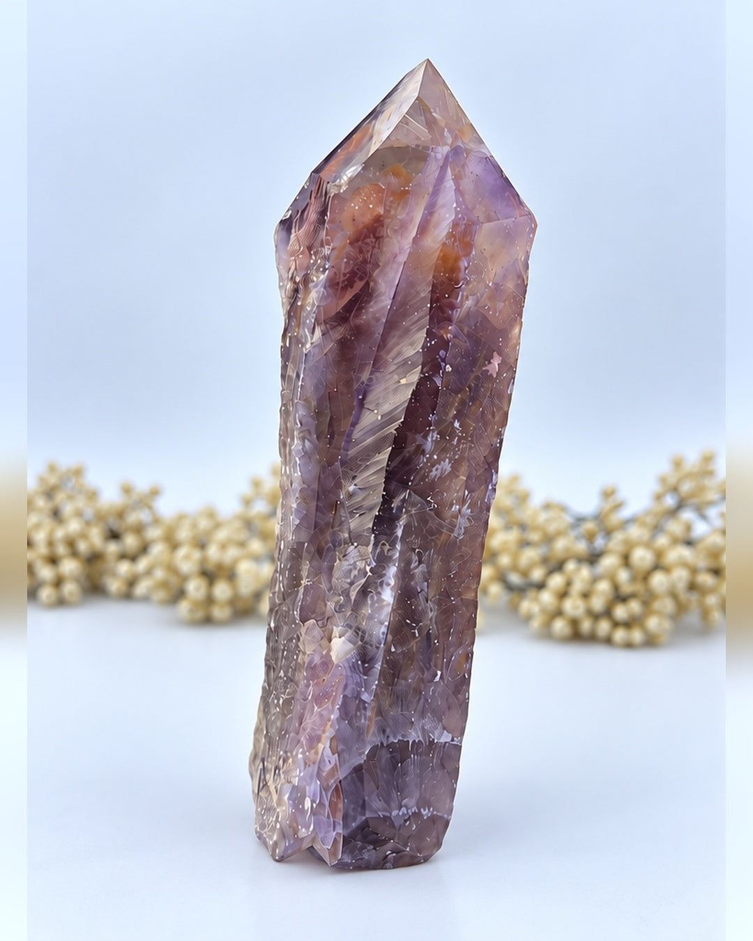 Rohe Amethystspitze – Naturkristall & Unikat in Violett