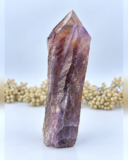 Rohe Amethystspitze – Naturkristall & Unikat in Violett