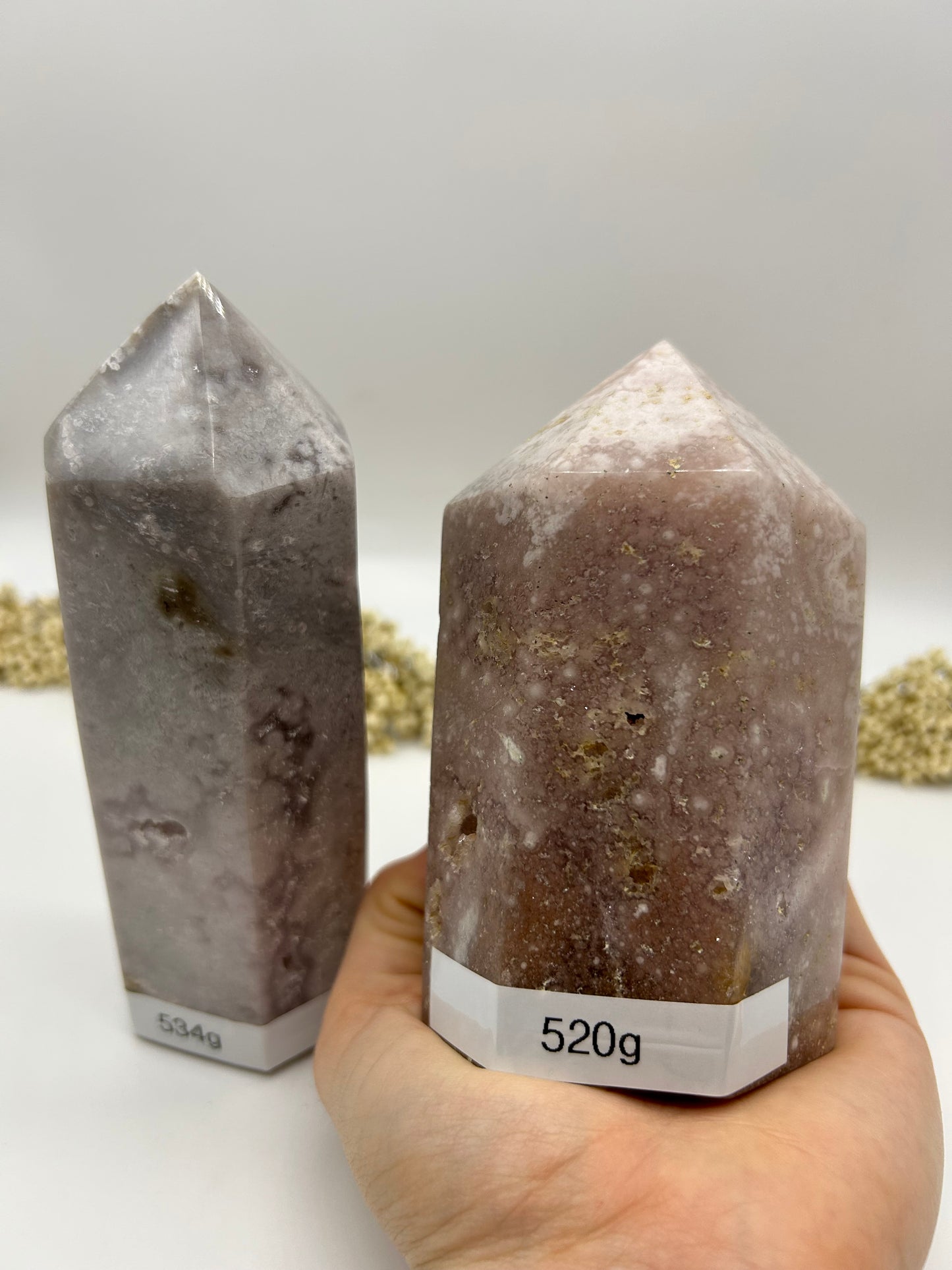 Kirschblüten Chalcedon Spitzen