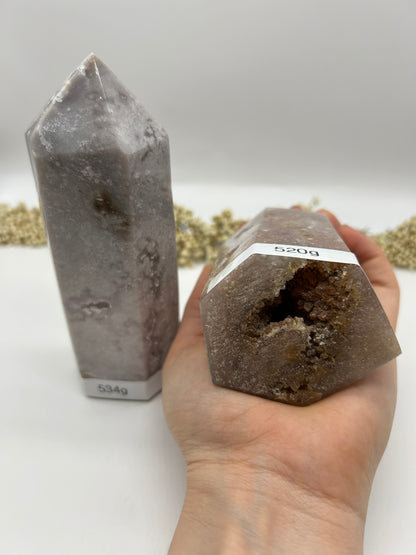 Kirschblüten Chalcedon Spitzen