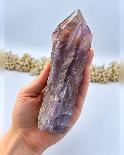 Rohe Amethystspitze – Naturkristall & Unikat in Violett