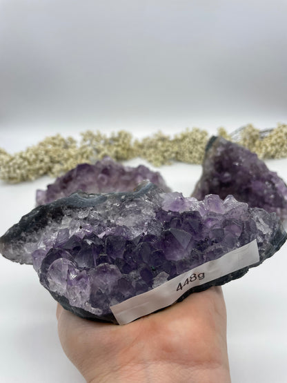 Amethyst Drusen Stücke groß