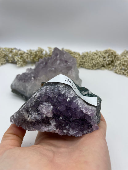 Amethyst Drusen Stücke groß