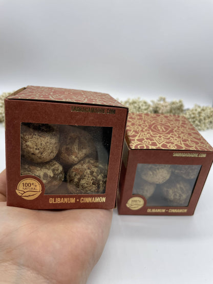 Olibanum Zimt Smudge Bomb