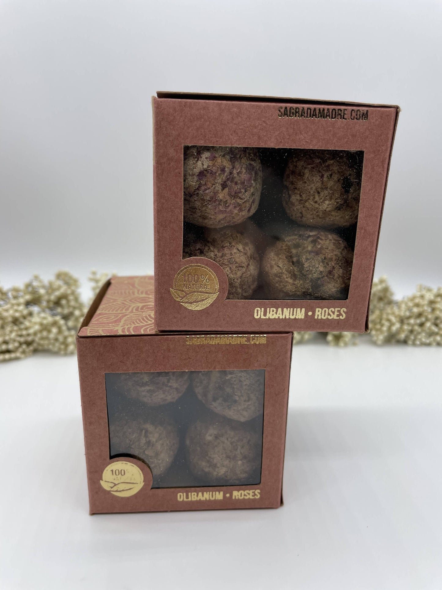 Olibanum Rose Smudge Bomb