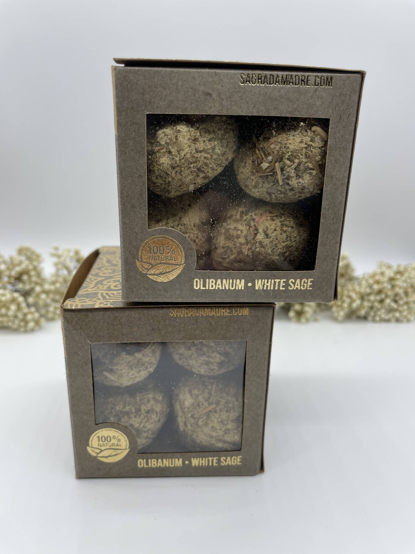 Olibanum White Sage Smudge Bomb