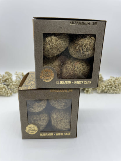 Olibanum White Sage Smudge Bomb
