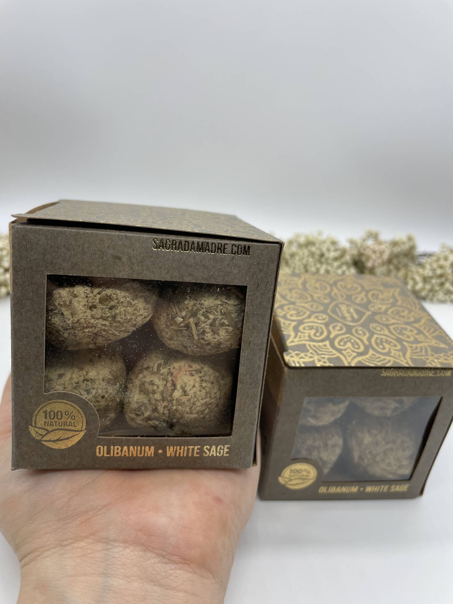 Olibanum White Sage Smudge Bomb