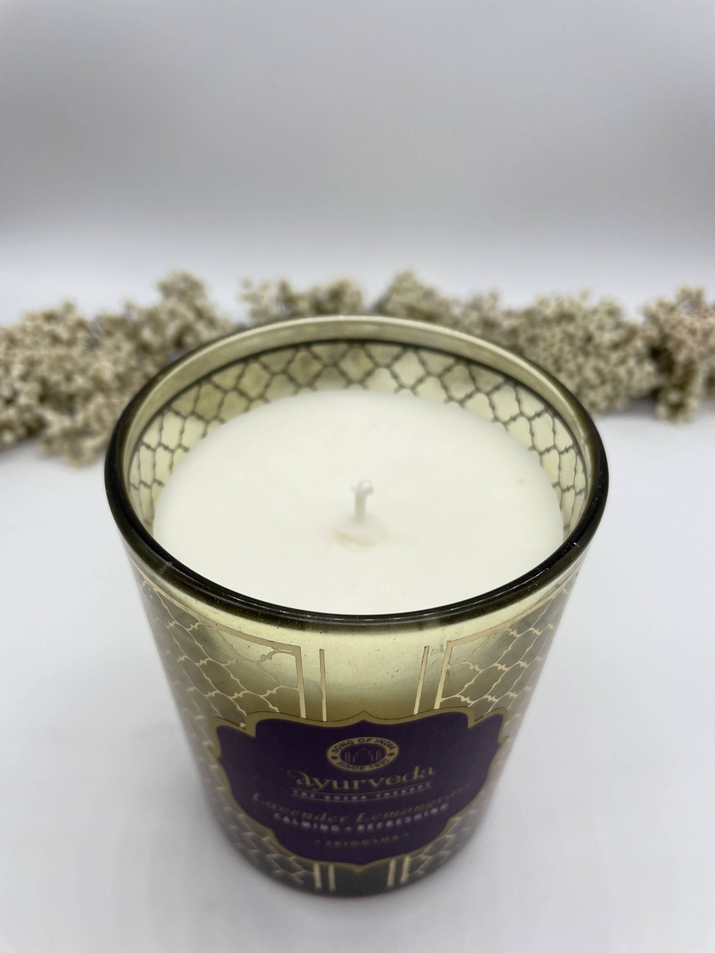 Ayurveda Duftkerze Tridosha Lavendel Zitronengras