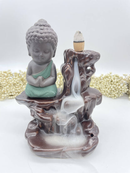 Kleiner Buddha Weihrauchbrenner