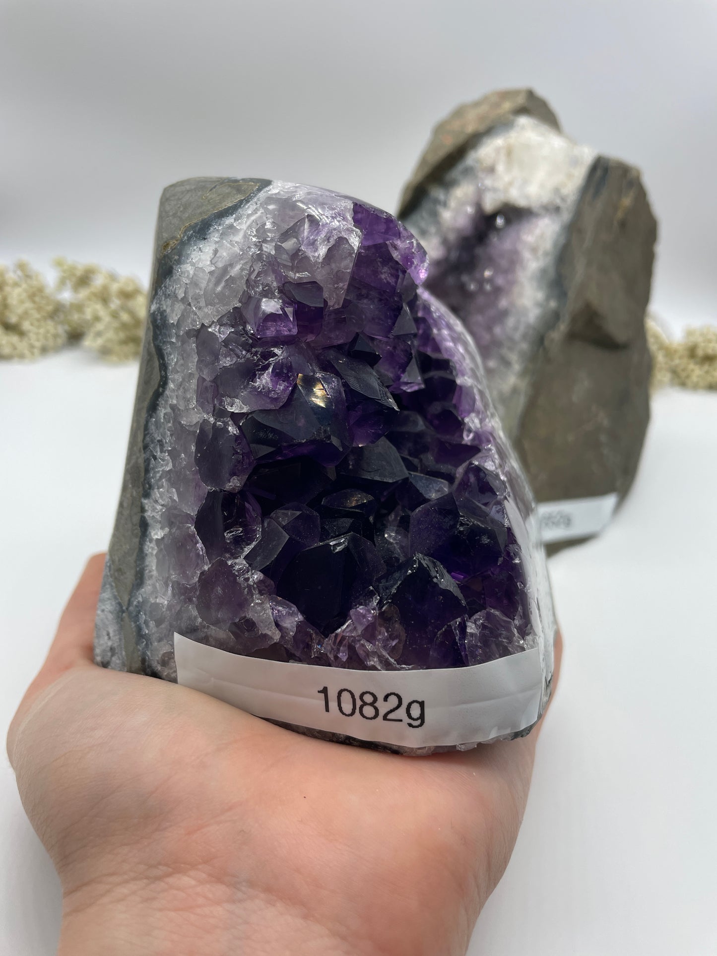 Amethyst in Basalt