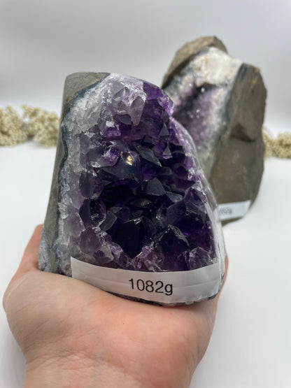 Amethyst in Basalt
