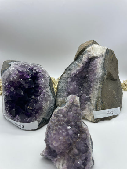 Amethyst in Basalt